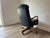 Traditional 1970s Gooseneck Arm Traditional Executive Chair Attributed to John Widdicomb For Sale - Image 3 of 7