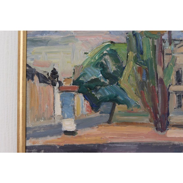 Harry Thomander, Örebro 2, 1964, Oil on Canvas, Framed For Sale - Image 16 of 18