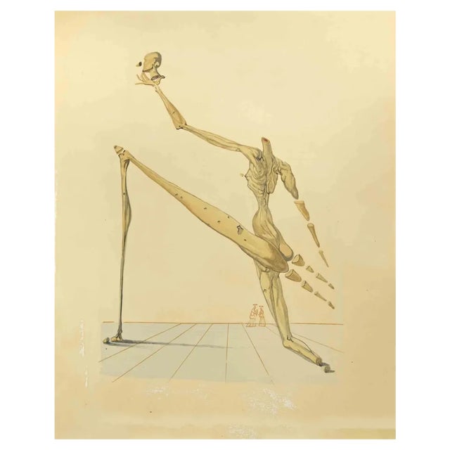 Salvador Dalí, Hell Plate 29, Woodcut, 1963 For Sale