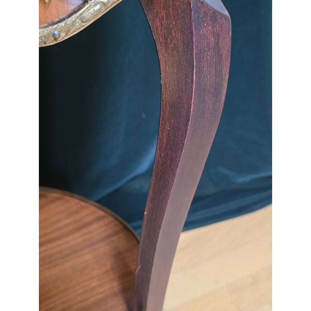 Mid-Century Louis XV Style End Table For Sale In New York - Image 6 of 12
