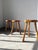 Tripod Stools in Gilded Oak, 1950s, Set of 4 For Sale - Image 13 of 18