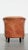 English Style Light Cognac Cowhide Club Chair For Sale - Image 4 of 15