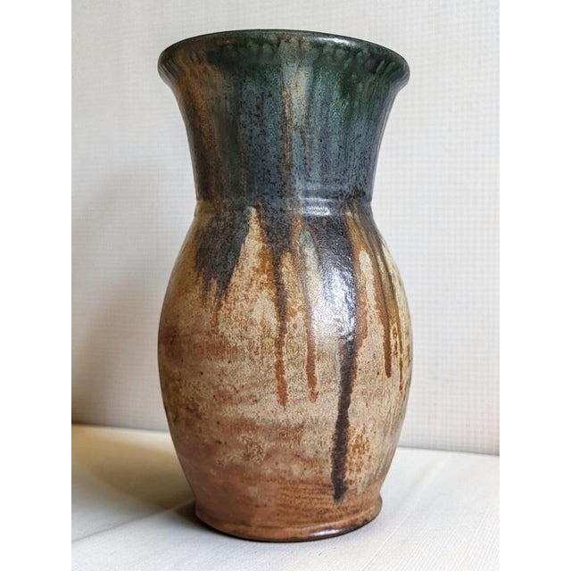 Baluster Vase in Stoneware by Maurice Pitot, 1950s For Sale - Image 4 of 8