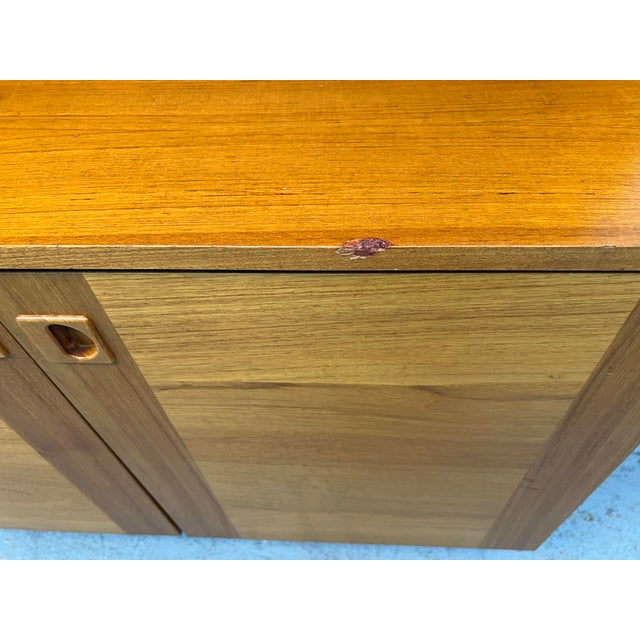 Mid-Century Modern Two-Piece Danish Teak Bookcase For Sale - Image 13 of 13