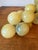 Vintage Italian Alabaster Grape Cluster, Extra Large, Wood/Vine Stem For Sale In Portland, OR - Image 6 of 13