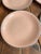 Ceramic Vintage French Pink Dessert Plates by Villeroy & Boch, 1930s, Set of 4 For Sale - Image 7 of 11