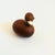 A mid century turned wood figurine in the shape of a ostrich. Adorable stylized features. Made in Japan by Senshukai as...