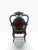 Vintage Chinese Hardwood Armchair With Mother-of-Pearl Inlay and Carved Longevity Motifs For Sale In Miami - Image 6 of 15