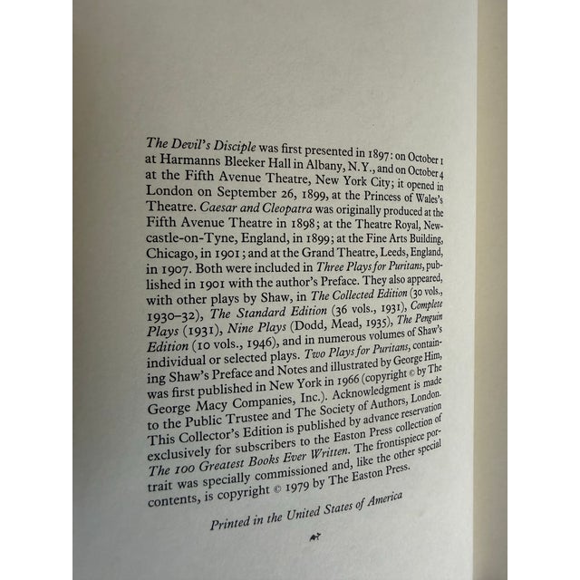 Mid 20th Century Vintage Easton Press Collection of Books For Sale - Image 5 of 11
