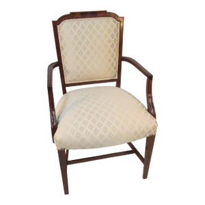 1940s Custom Made Mahogany Chair by H. Sacks and Sons