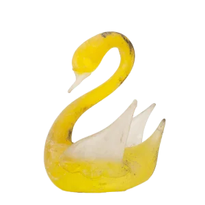 Murano Glass Swan Figurine from Cenedese, 1950s