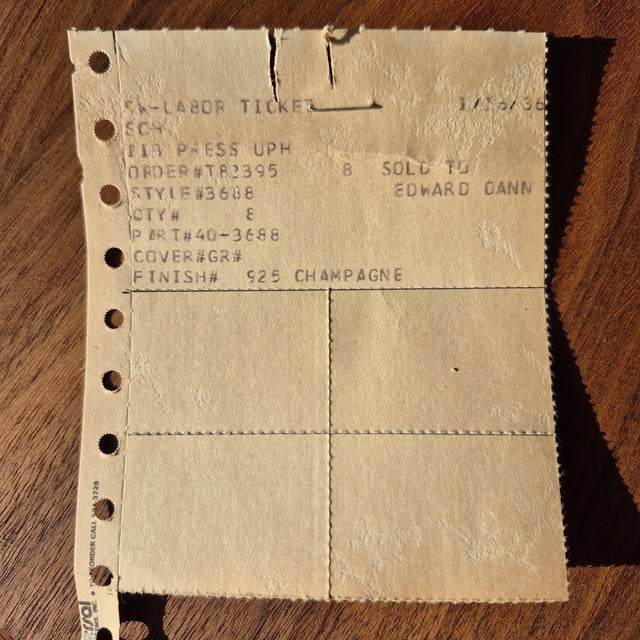 1970s Postmodern Cream Bentwood Dining Arm Chairs After Ward Bennett, Set of 8 For Sale - Image 10 of 12