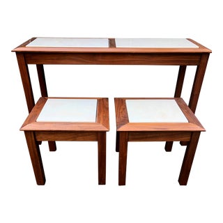 Vintage Danish Mid-Century Teak Tables - Set of 3 For Sale