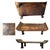 Chinoiserie Antique 19th Century Chinese Elm Kang Table / Sculpture Stand - "32" For Sale - Image 3 of 9