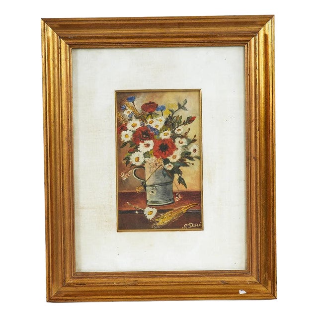 G. Dari, Untitled, 1960s, Paint on Board, Framed For Sale