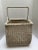 1970s Large Rustic Vintage Storage Decor Basket For Sale - Image 5 of 9