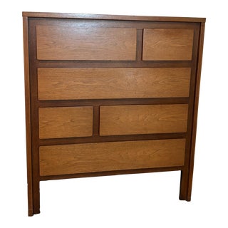 1950s Mid-Century Modern High-Boy Dresser by Henredon For Sale