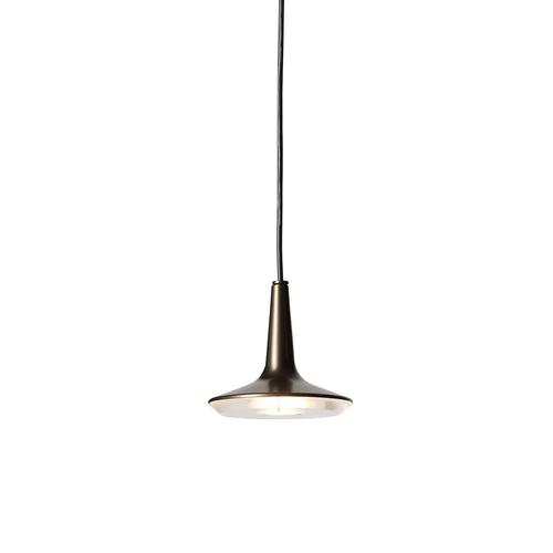 Suspension Lamp Kin 478 in Bronze by Francesco Rota for Oluce For Sale - Image 3 of 7