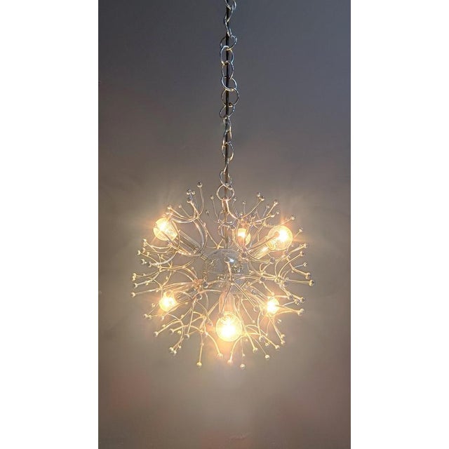Vintage Sputnik Chandelier from Sciolari, 1960s For Sale - Image 9 of 12
