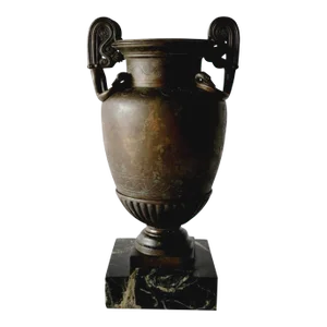 Grand Tour Bronze Volute Krater / Vase / Urn by Benedetto Boschetti , C. 1840