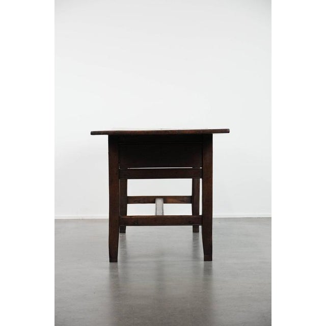 Antique English Oak Dining Table, Early 18th Century For Sale - Image 4 of 18