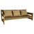 1960s Danish Mid-Century Oak Frame Sling Sofa With Upholstered Cushions For Sale - Image 15 of 18