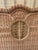 Taupe Polo Ralph Lauren Boho Coastal Style Wicker King Size Bed Headboard. Circa 1990s For Sale - Image 8 of 18