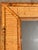 Mid 20th Century Mid Century Tortoiseshell Bamboo and Rattan Cane Wall Mirrror For Sale - Image 5 of 11