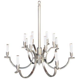 French Art Deco Chandelier For Sale