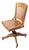 Antique Oak Swivel Tilt Desk Chair by Sikes C. 1920/40's For Sale