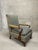 Rustic European Vintage Open Arm Host/Library Chair For Sale - Image 3 of 12