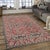 8x10 Majestic Classic Coral Modern Floral Hand Knotted Wool Carpet Rug For Sale - Image 9 of 9