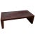 Large French Faux Crocodile Pressed Leather Coffee Table, 1970s For Sale - Image 6 of 6