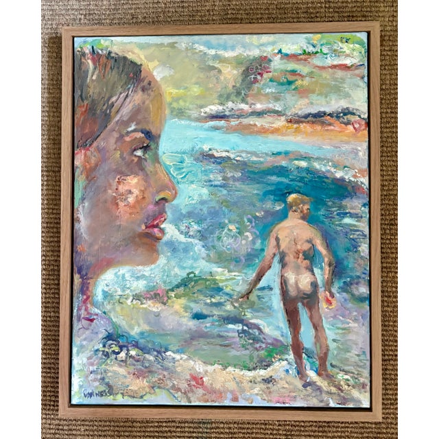 "Goodbye to Love’", Original Oil Paintings, Figurative Art For Sale - Image 9 of 9