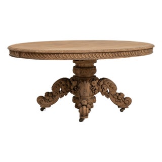 Henri II Oval Center Table, Antique, France, Circa 1880 For Sale