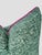 Green Peacock Blue Chenille Pillow Pair For Sale - Image 8 of 8
