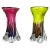 Vintage German Vase in Hand Blown Crystal Glass from Joska, 1970s, Set of 2 For Sale