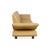 Yellow Leather Rossini Two-Seater Sofa with Manual Function from Koinor For Sale - Image 11 of 14