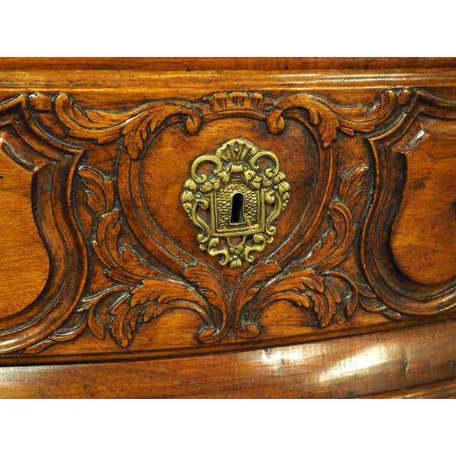 18th Century 18th Century Walnut Wood Commode From Bordeaux, France For Sale - Image 5 of 12