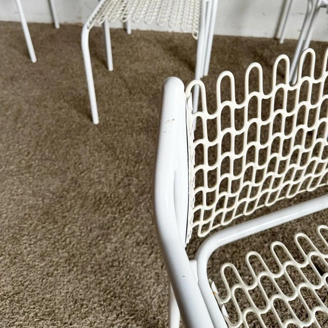 Mid Century Modern White Sof-Tech Dining Chairs by David Rowland for Thonet For Sale - Image 9 of 11