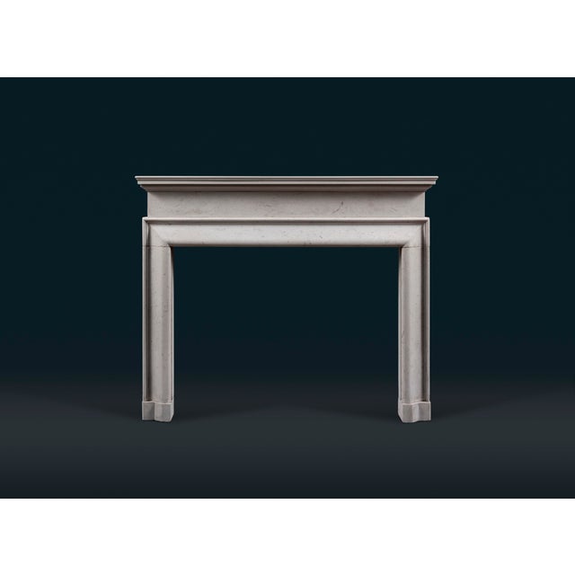 Victorian Portland Stone Bolection Fireplace Surround For Sale - Image 5 of 5