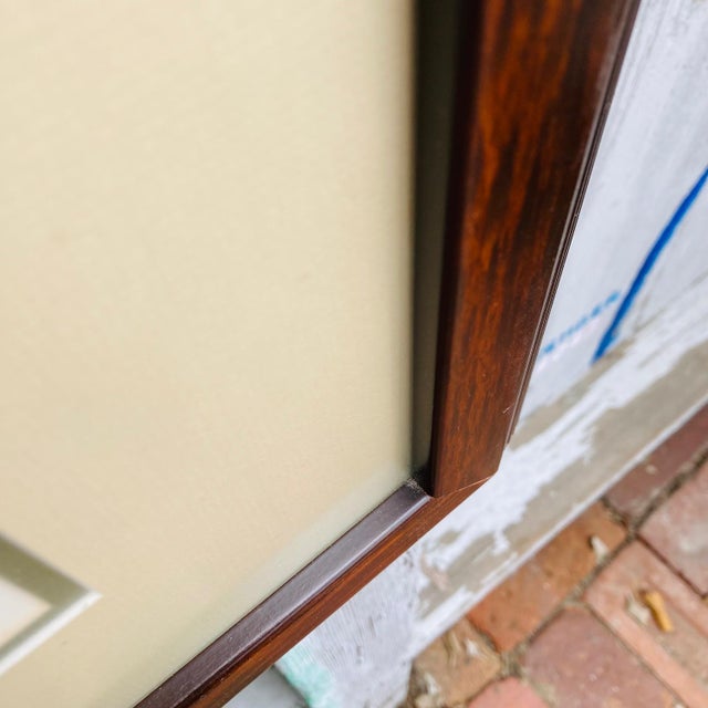 1970s Framed Pebble Beach Lithograph by James Peter Cost For Sale - Image 10 of 12