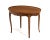 A simple and sophisticated antique French walnut coffee, cocktail or side table. Subtle cabriole legs with delicate hoof...