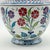 Traditional Handmade Ceramic Classic Vase (30cm) – Cobalt Blue Shoulder & Spring Blossoms – Timeless Floral Decor For Sale - Image 3 of 9