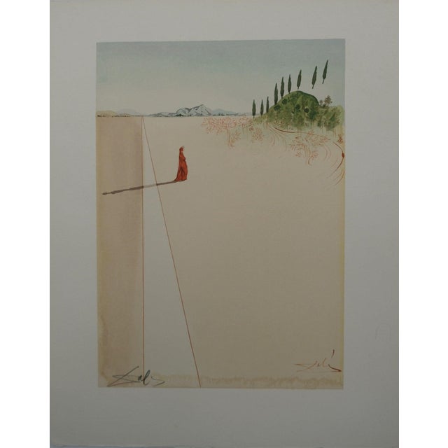 Salvador Dali, Départ pour un grand voyage, Etching For Sale