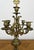French Style Five-Arm Candleholders in Brass, Set of 2 For Sale - Image 6 of 18