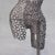 2020s Premium Handcrafted Iron Washer Female Torso Sculpture | 37" | One of a Kind For Sale - Image 5 of 9