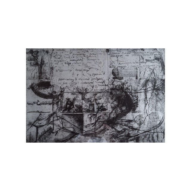 Original etching, limited edition, signed ARTIST: Andrzej Janeczko is a Polish singer, songwriter, and leader of the...