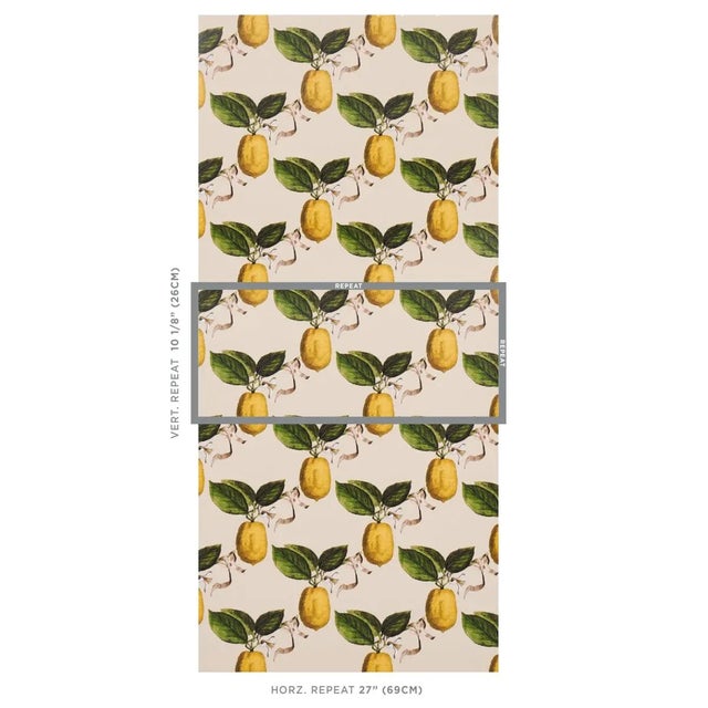Le Citron is a wonderfully charming wallpaper design by Johnson Hartig of Libertine. Printed on a special coated paper...