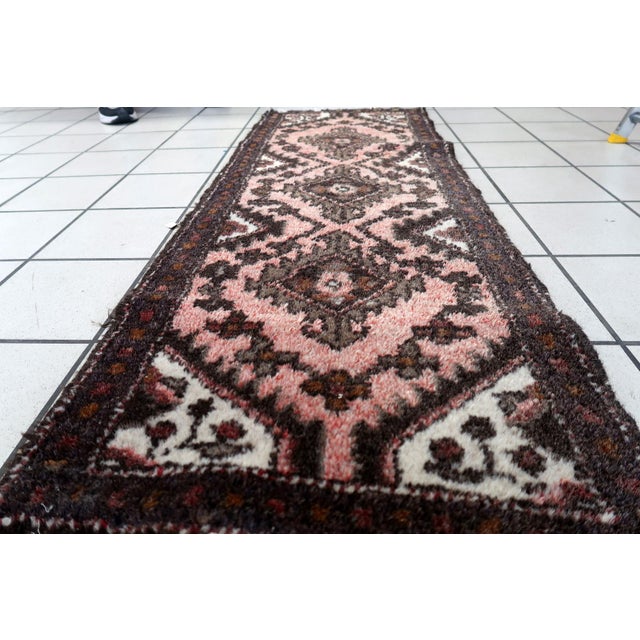 Handmade Vintage Uzbek Bukhara Runner Rug – 1.7' x 4.5' – 1960s Add a touch of vintage elegance and global charm to your...